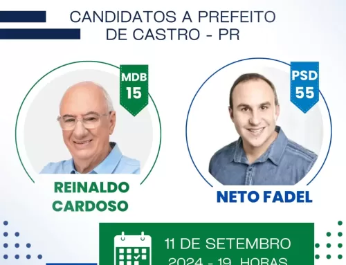 Candidatos a prefeito apresentam propostas para servidores municipais em Castro